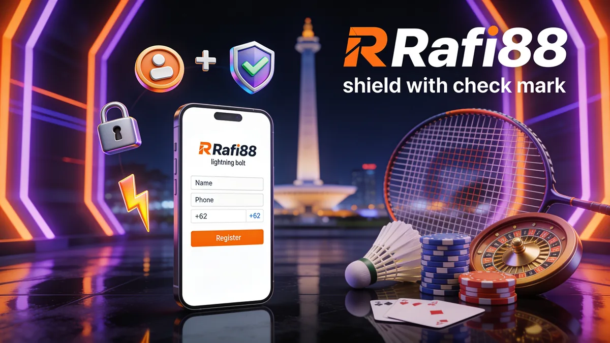 Cara Registrasi rafi88 untuk pemain di Indonesia
