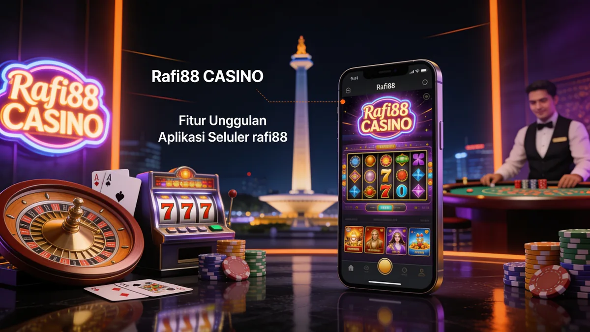Fitur Unggulan Aplikasi Seluler rafi88 untuk pemain di Indonesia